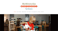 Desktop Screenshot of mcminnvillemontessori.com